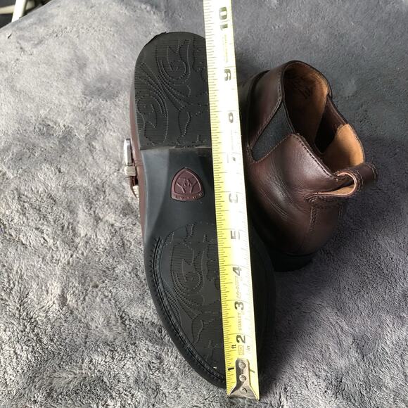 Ariat Western Style Ankle Boots with Buckle Size Women's Size 6B Coast Cowgirl - Picture 9 of 13